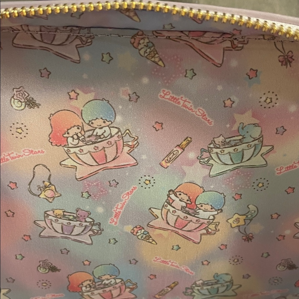 Loungefly Sanrio Twin Stars Crossbody Bag - Picture 5 of 5